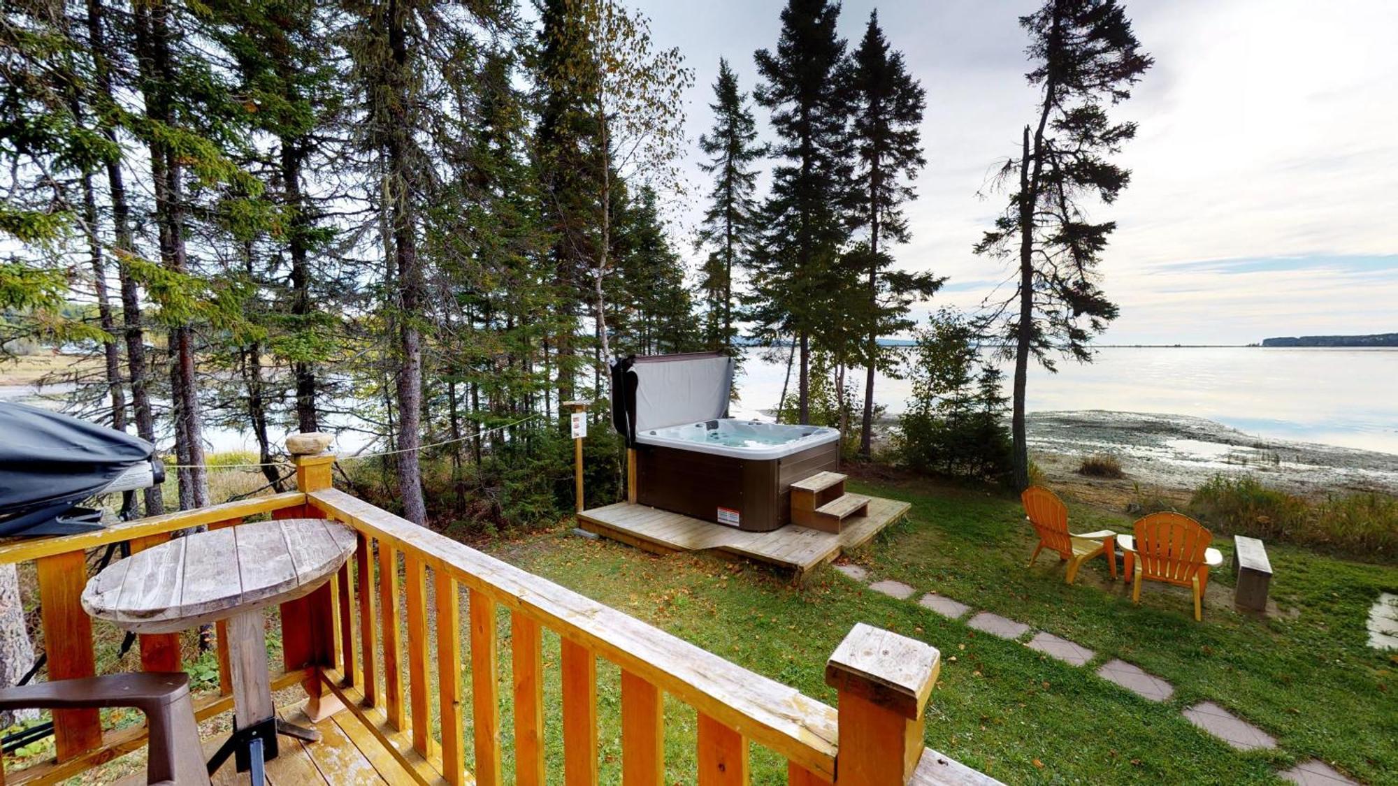 Chalets Du Bout Du Monde Gaspé Exterior photo